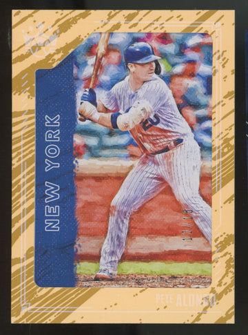 2021 Diamond Kings Pete Alonso Wood Frame FOTL /15 #86