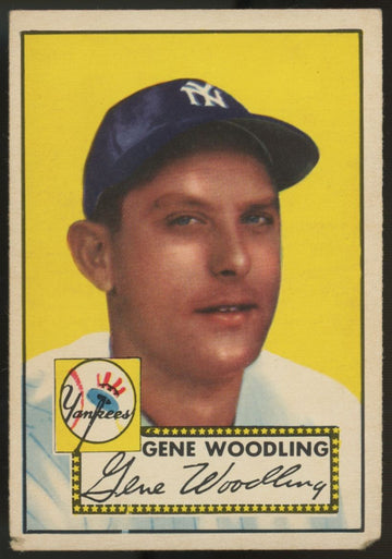 1952 Topps Gene Woodling #99 Fair