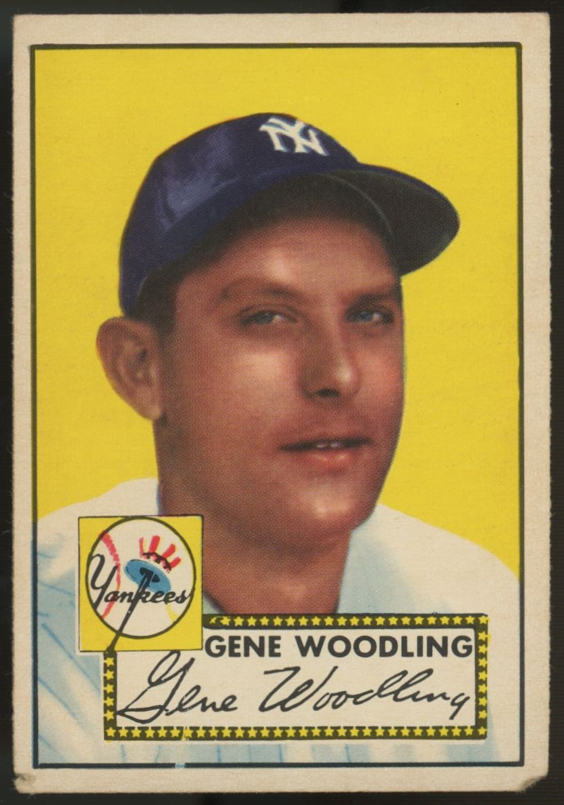 1952 Topps Gene Woodling #99 Fair