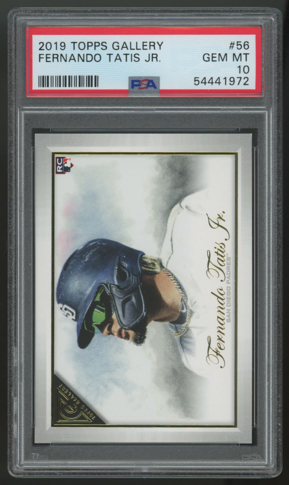 2019 Topps Gallery Fernando Tatis Jr. RC #56 PSA 10 *972