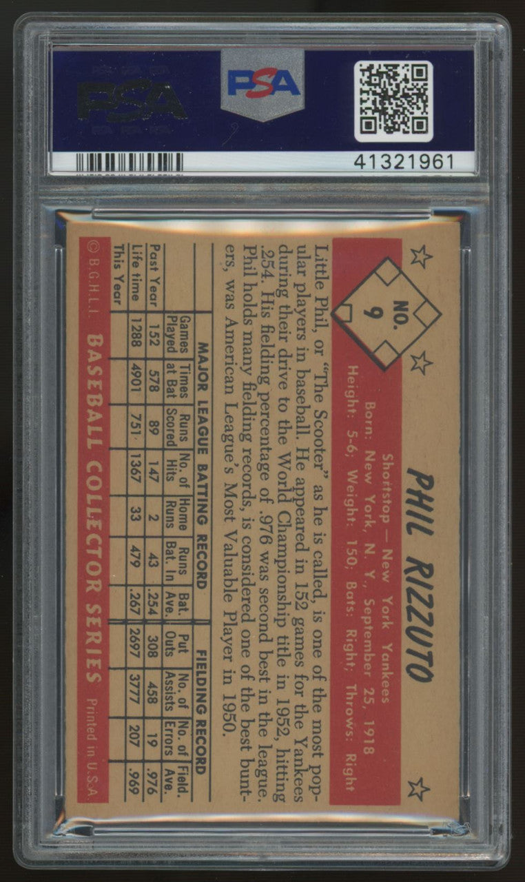 1953 Bowman Color Phil Rizzuto #9 PSA 6
