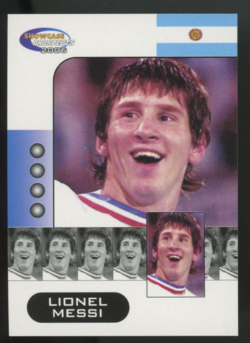 2006 Showcase Prospects Lionel Messi RC NM-MT "D"