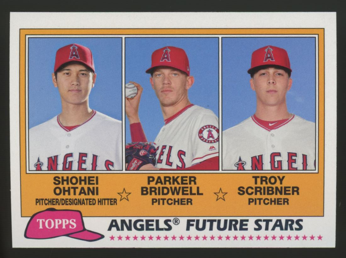 2018 Topps Archives 1981 Baseball Complete Set 201-320 + Future Stars Ohtani RC