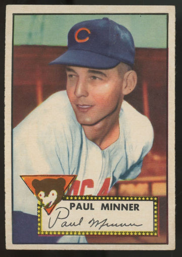 1952 Topps Paul Minner #127 EX