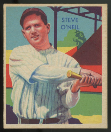 1936 National Chicle Steve O'Neil Diamond Stars #87 NM