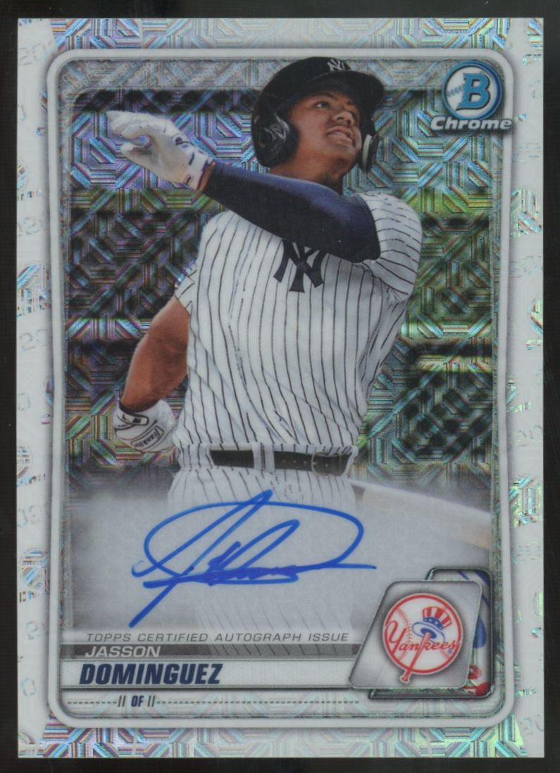2020 Bowman Chrome Mega  Jasson Dominguez Auto #BCMA-JD