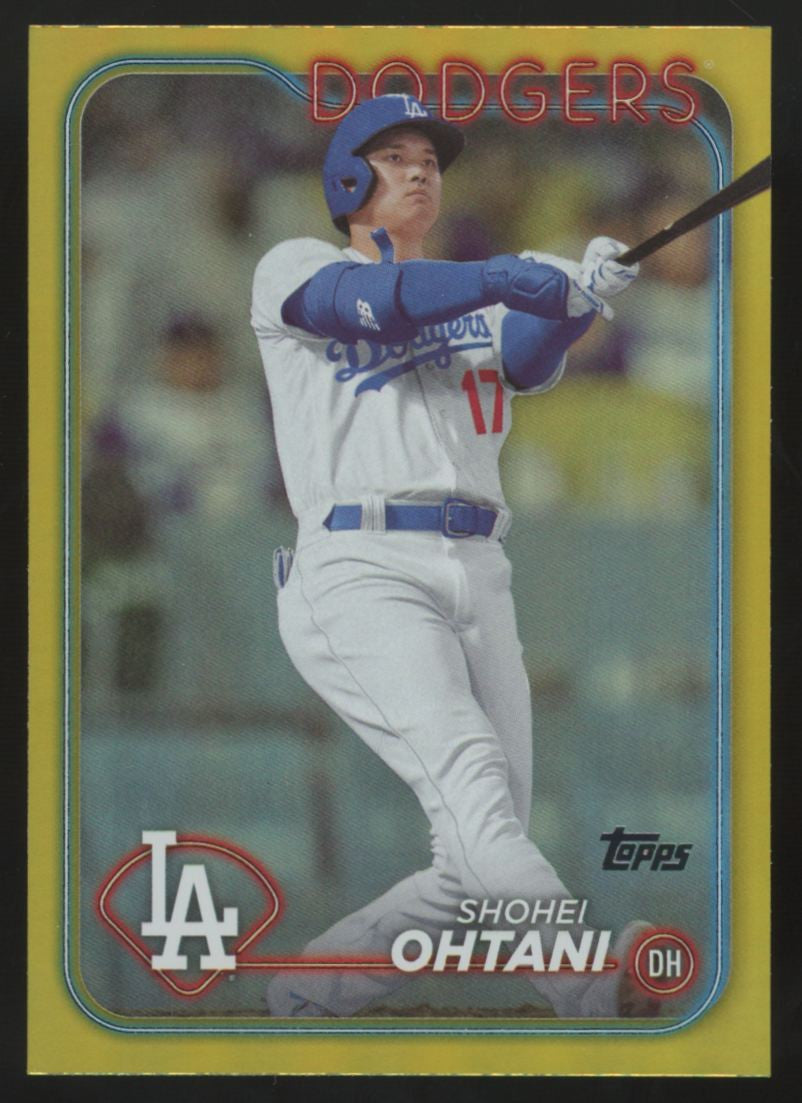 2024 Topps Series Two Shohei Ohtani Yellow Foil #500