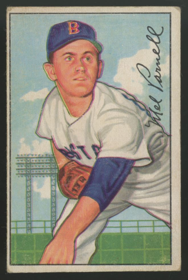 1952 Bowman Mel Parnell #241 VG/EX