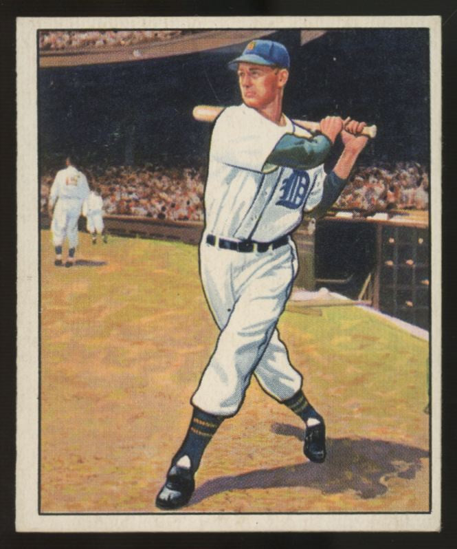 1950 Bowman Walter "Hoot" Evers #41 EX