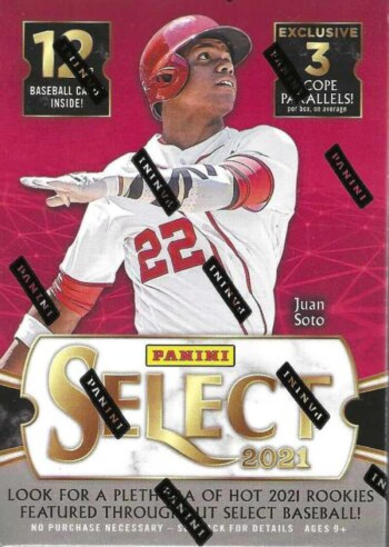 2021 Panini Select Baseball Blaster Box Factory Sealed