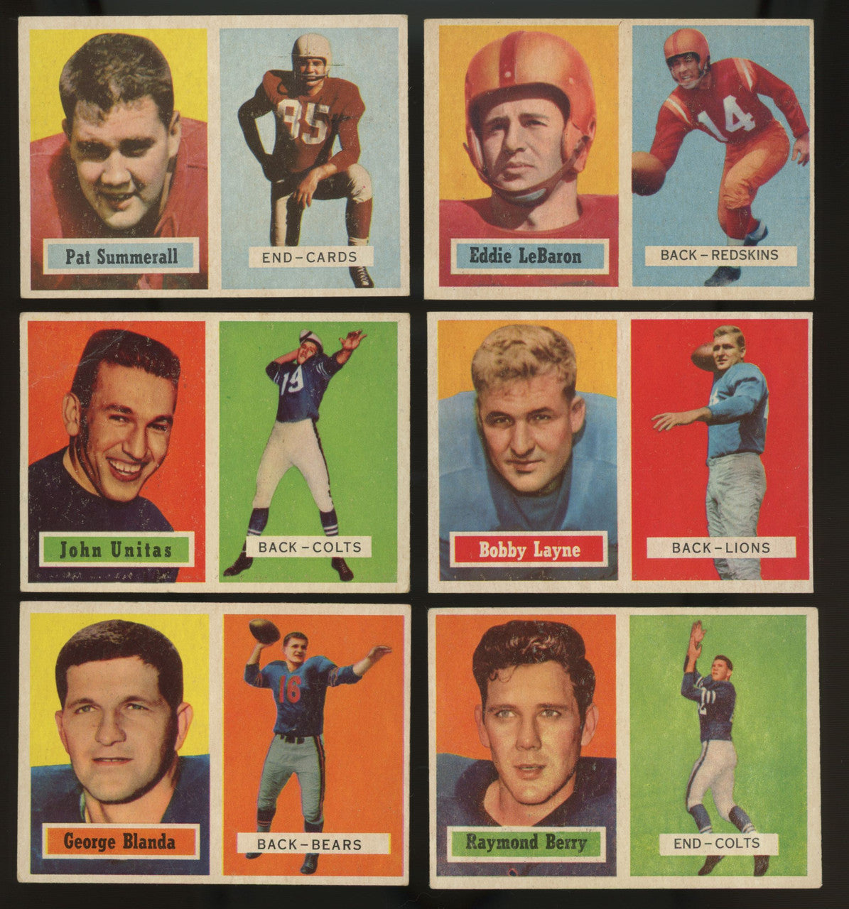 1957 Topps Football Complete Set (154) F-EX/MT