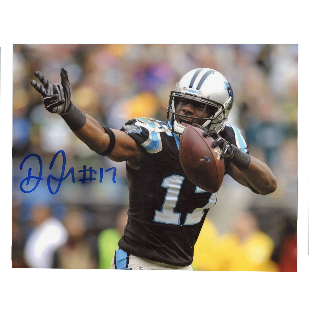 Devin Funchess Autographed 11x14 Photograph - Carolina