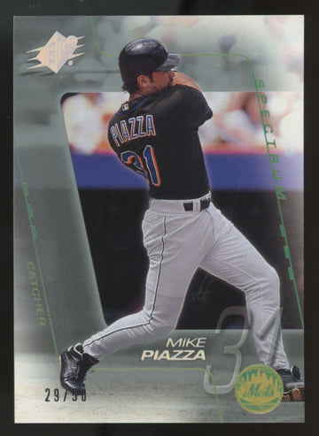 2001 Upper Deck SPX Mike Piazza Spectrum /50 #72