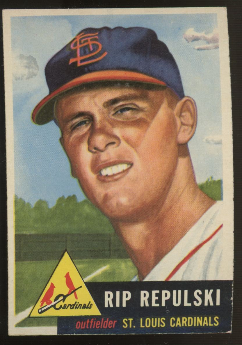 1953 Topps Rip Repulski #172 EX