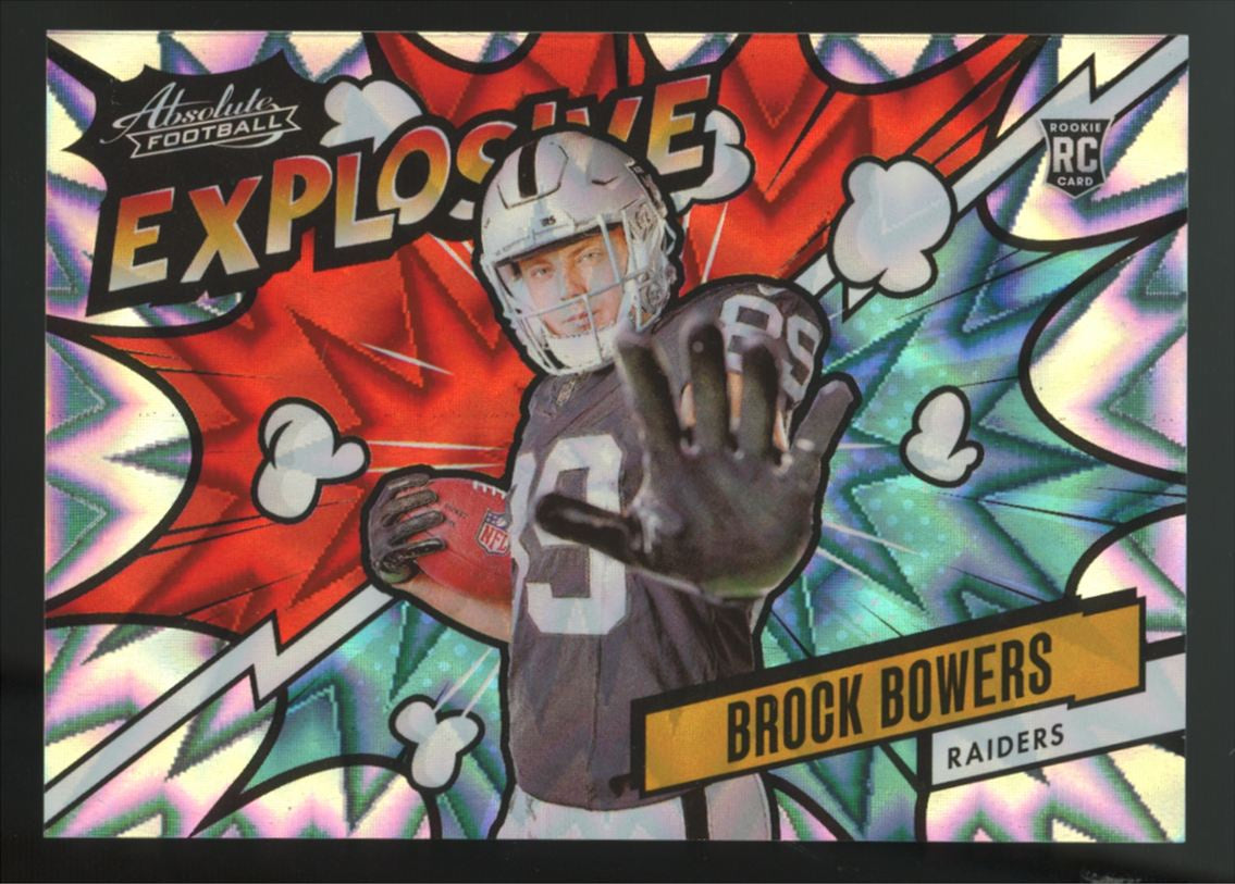 2024 Panini Absolute Brock Bowers RC Explosive SSP #EX-BBS