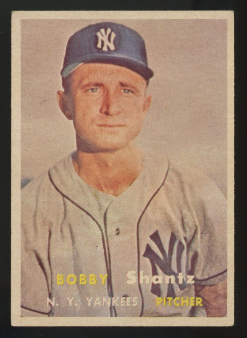 1957 Topps Bobby Shantz #272 VG/EX-EX