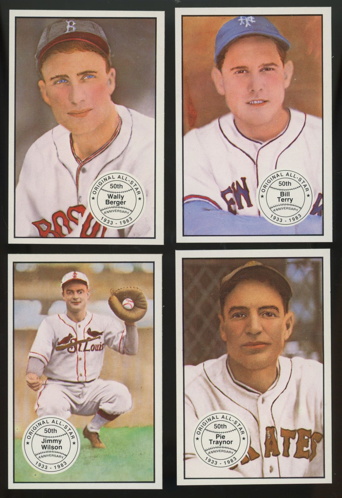1983 Big League Collectibles Original All Stars Baseball Complete Set (40/40)