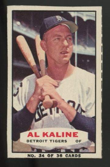 1964 Bazooka Al Kaline #34 EX