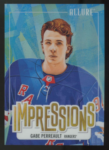 2025-26 Upper Deck Allure Gabe Perreault Impressions SSP #I-9