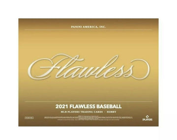 2021 Panini Flawless Baseball 2 Box Case