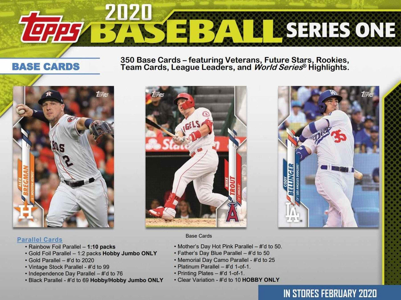 2020 Topps Series 1 Baseball Hobby Box