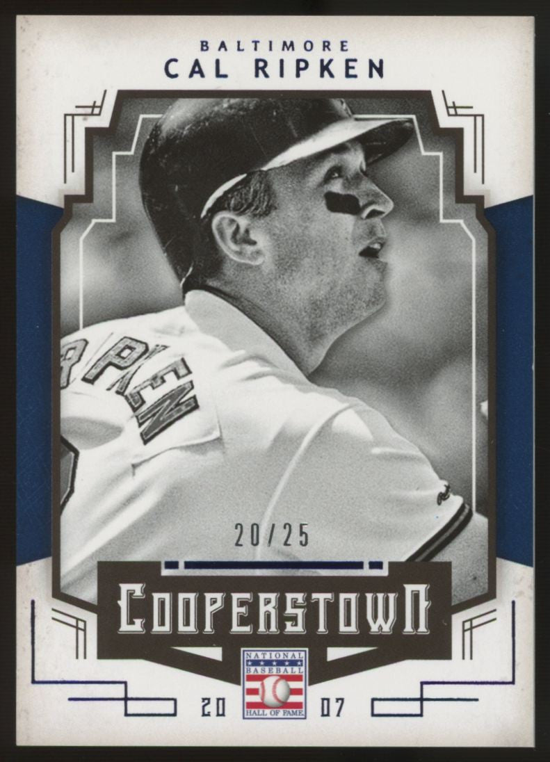 2015 Panini Cooperstown Cal Ripken Jr. Blue /25 #17