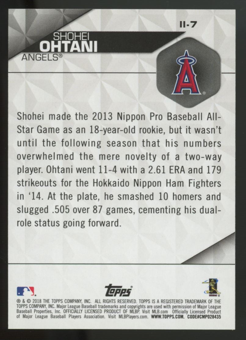 2018 Topps Baseball Instant Impact Complete Set (50) Ohtani RC