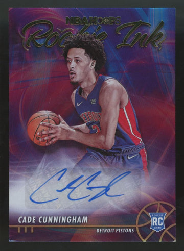 2021-22 Panini Hoops Cade Cunningham RC Rookie Ink Auto #RI-CC