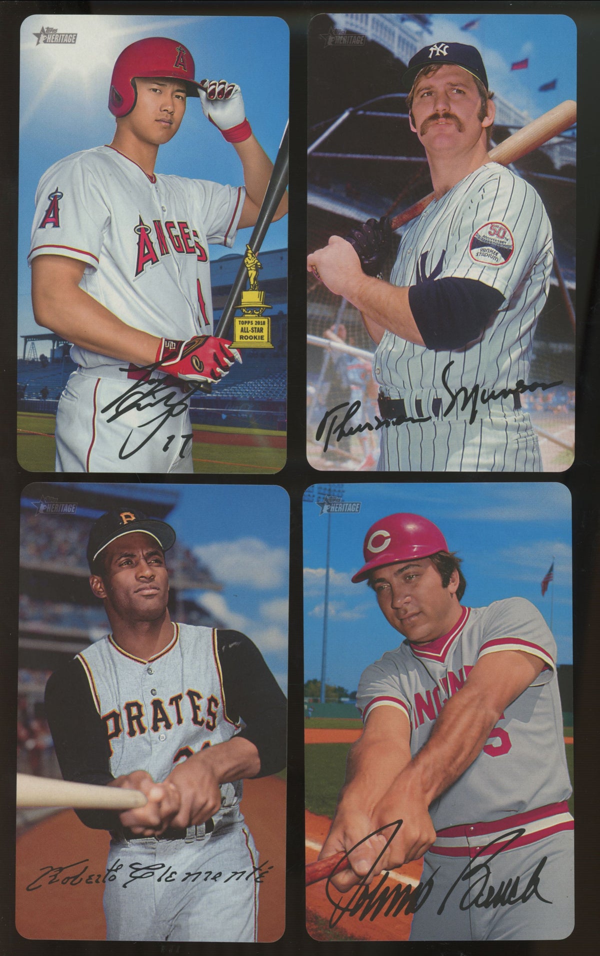 2019 Topps Heritage Supers Box Toppers Series One Complete Set (15/15)