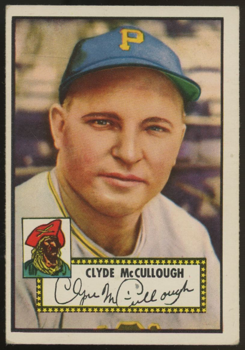 1952 Topps Clyde McCullough #218 VG
