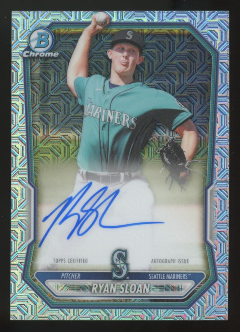2026 Bowman Chrome Mega Ryan Sloan Auto #BMA-RS