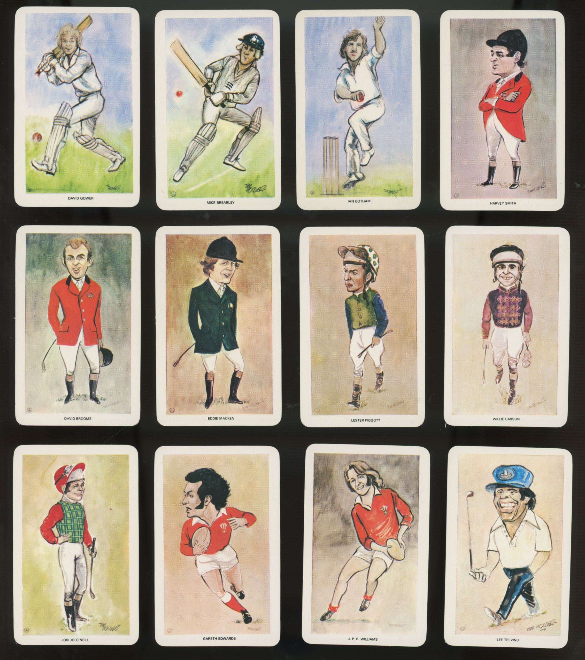 1979 Venorlandus Ltd. Our Heroes World Of Sport Complete Set (48)