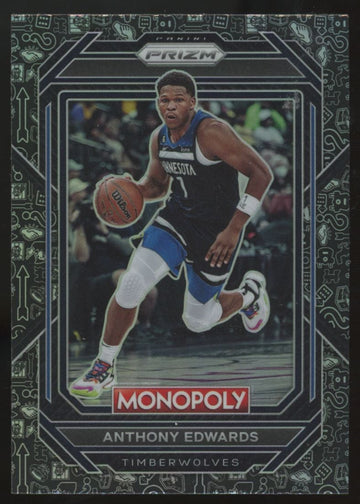 2022-23 Panini Prizm Monopoly Anthony Edwards Icons #53
