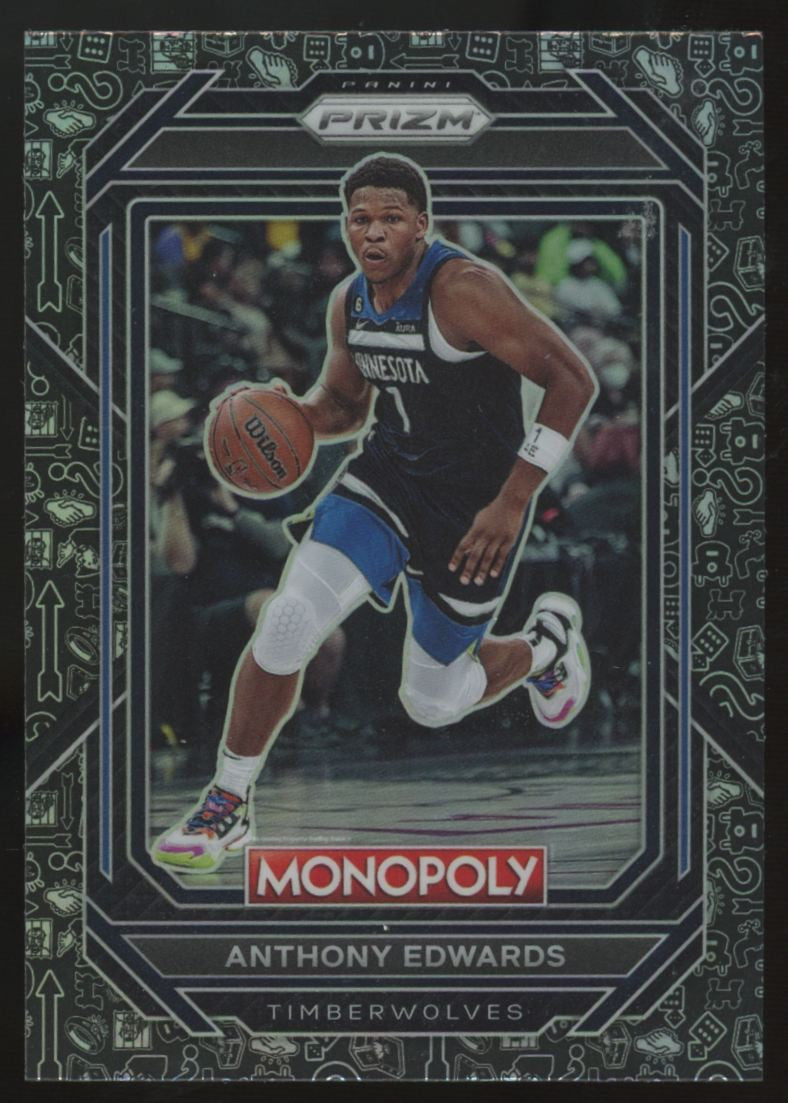2022-23 Panini Prizm Monopoly Anthony Edwards Icons #53