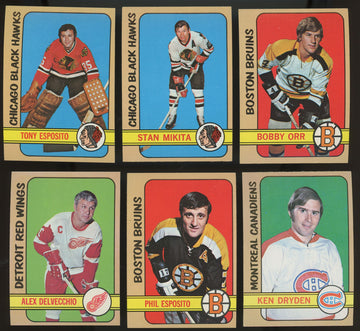 1972-73 Topps Hockey Complete Set (176) EX Overall
