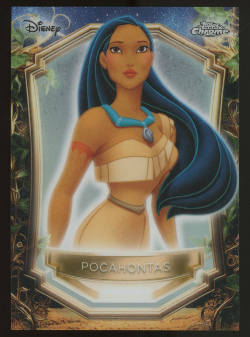 2025 Topps Disney Wonder Pocahontas Enchantments Chrome Refractor #E-5