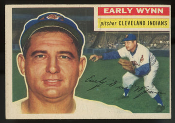 1956 Topps Early Wynn #187 EX