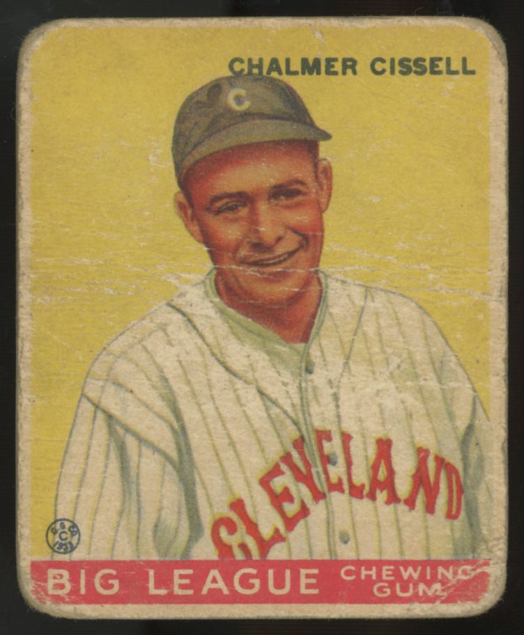 1933 Goudey Chalmer Cissell #26 Poor "A"