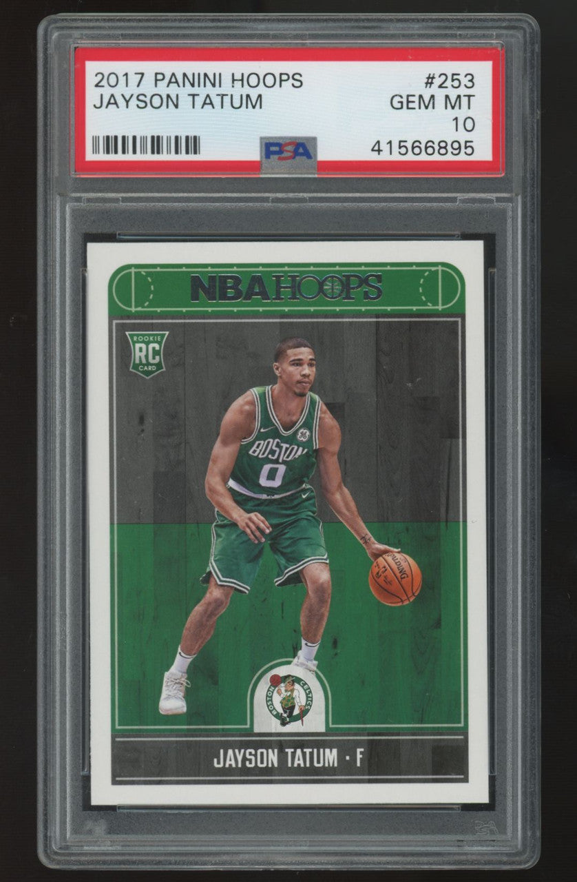 2017-18 Panini Hoops Jayson Tatum RC #253 PSA 10 *895