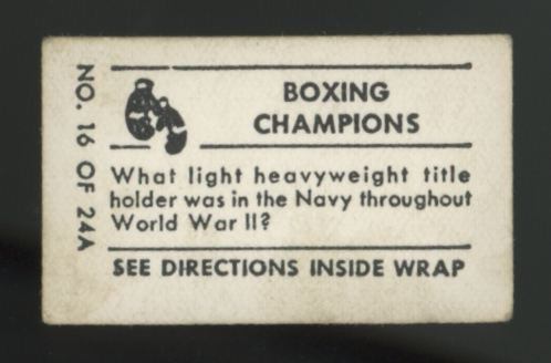 1948 Topps Magic Gus Lesnevich Boxing Champions #16 Good