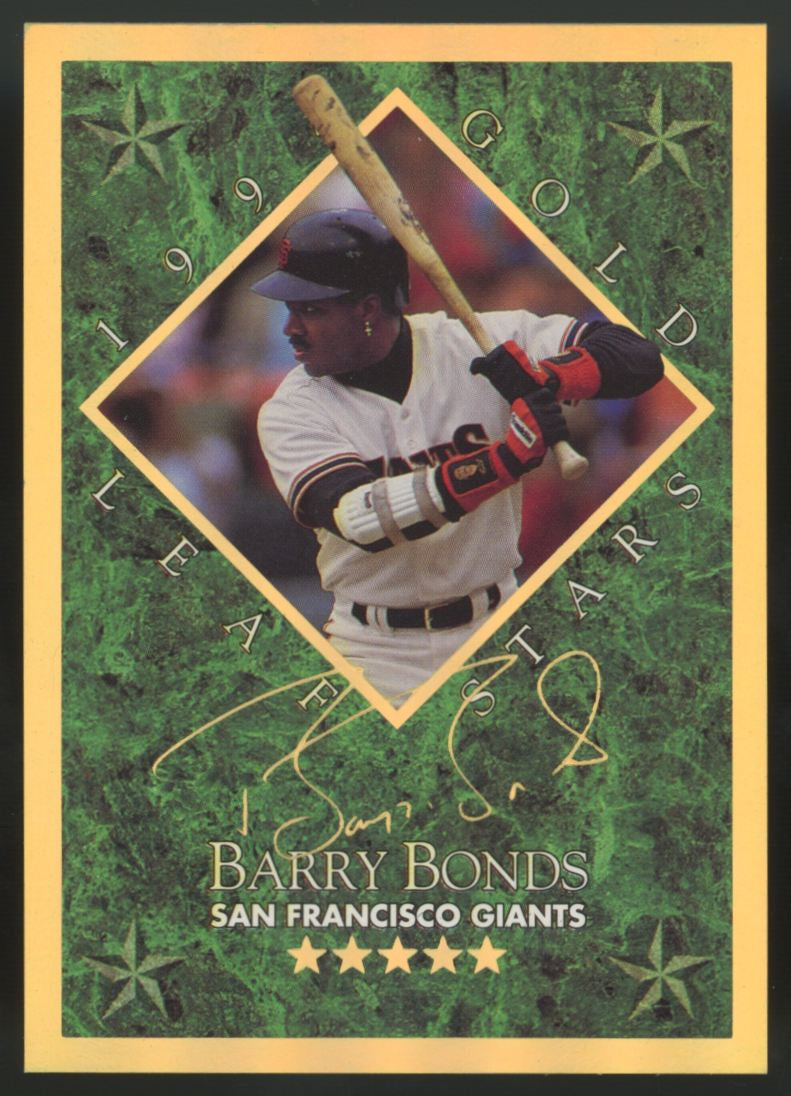 1994 Leaf Gold Stars Barry Bonds /10000 #2