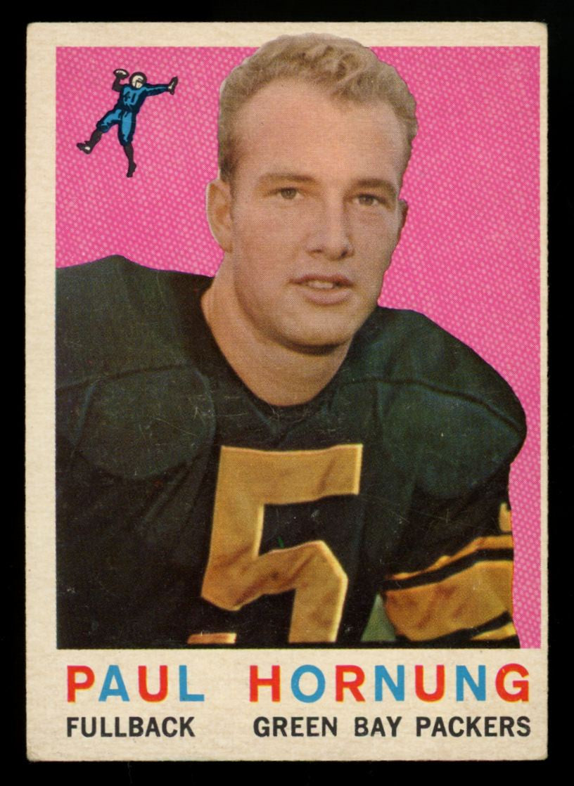 1959 Topps Paul Hornung #82 VG