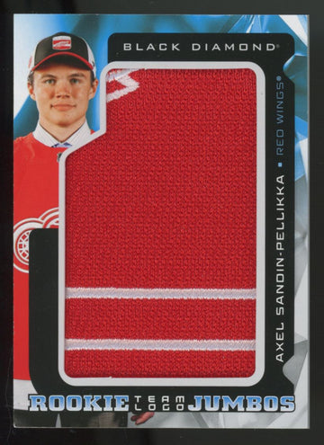 2025-26 UD Black Diamond Axel Sandin-Pellikka RC Team Logo Jumbo Patch #RTL-AS