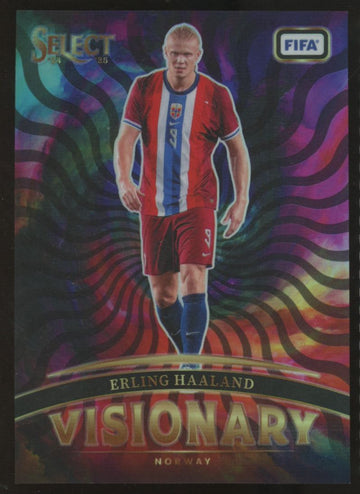 2024/25 Select FIFA Erling Haaland Visionary Prizm SSP #15