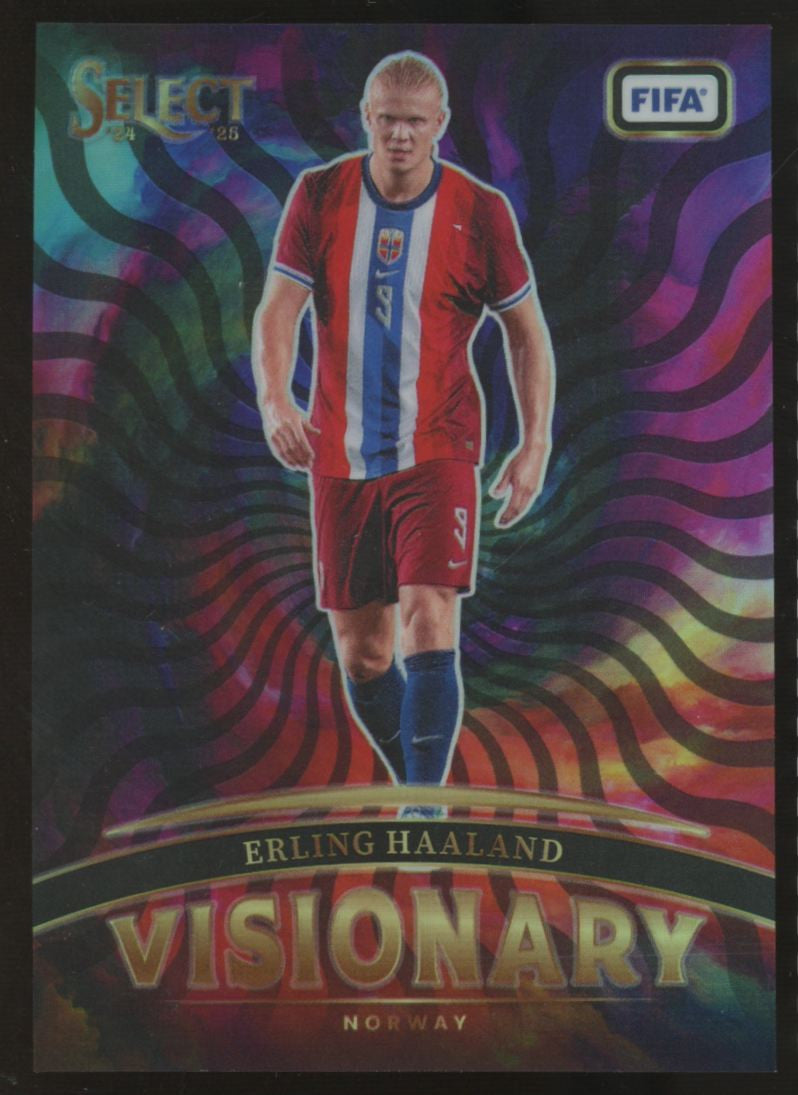 2024/25 Select FIFA Erling Haaland Visionary Prizm SSP #15