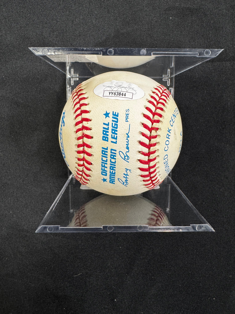 Joe DiMaggio Signed Autographed Rawlings OAL Baseball JSA *3844