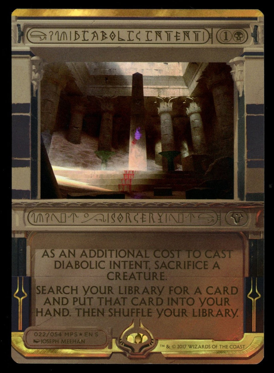 Magic Diabolic Intent Amonkhet Invocation #022/054