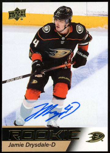 2021-22 Upper Deck Star Rookies Jamie Drysdale RC Auto #7