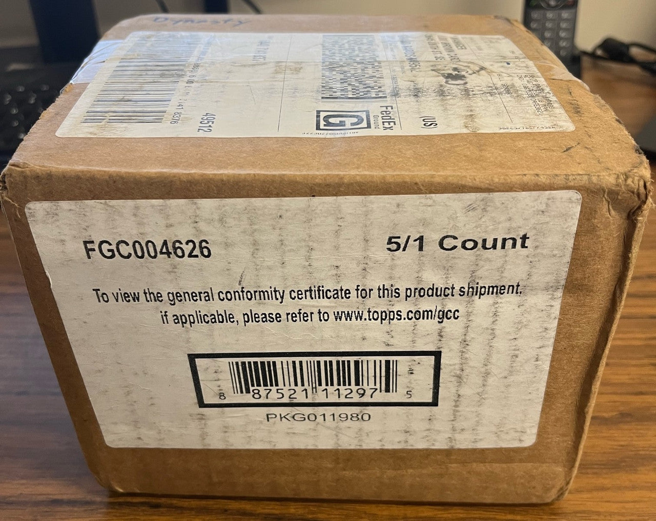 2022 Topps Dynasty Baseball 5 Box Case