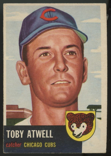 1953 Topps Toby Atwell #23 EX "A"